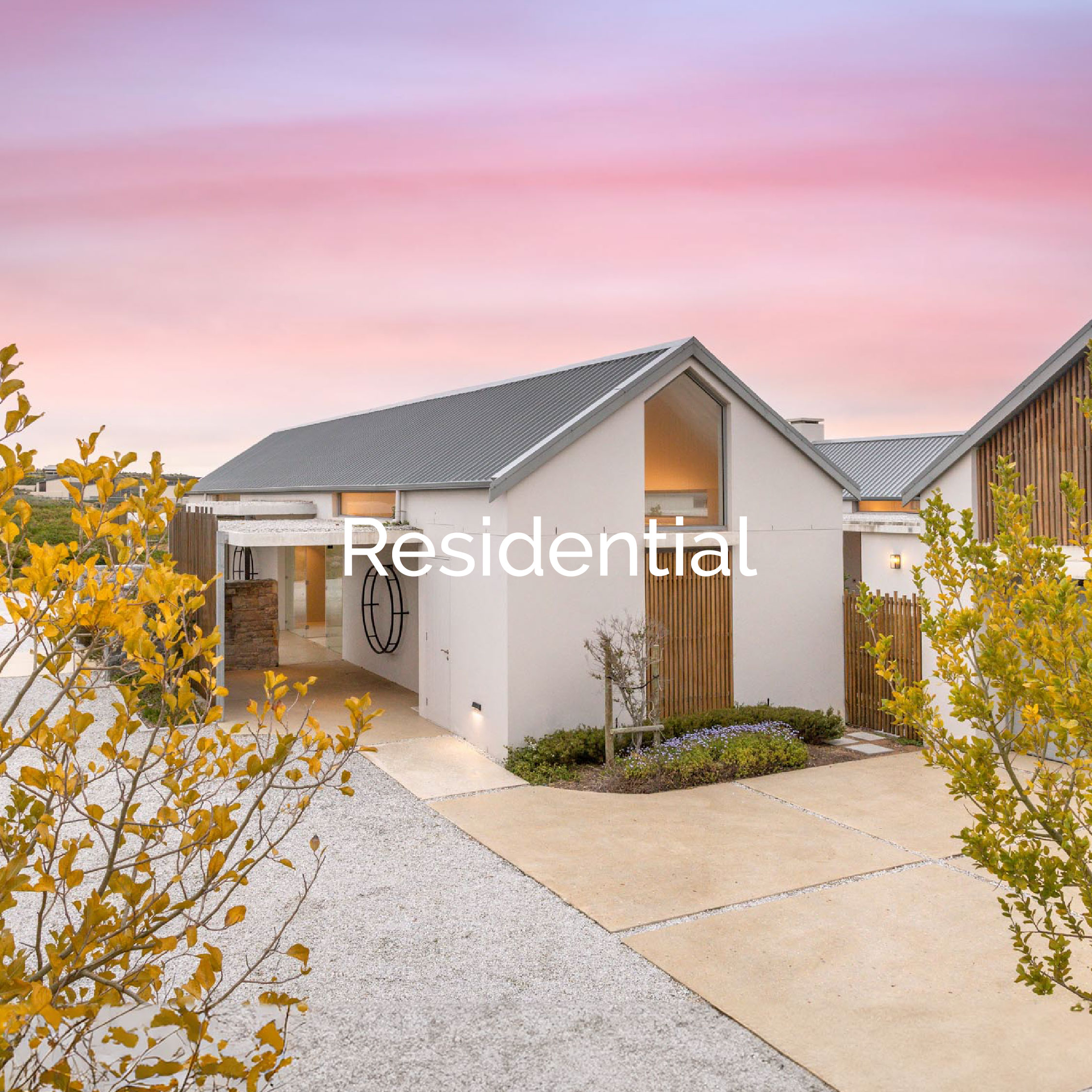A portfolio of bespoke homes by FVDM Architects in Hermanus — wineland villas, coastal residences and family homes designed across the Western Cape coast.