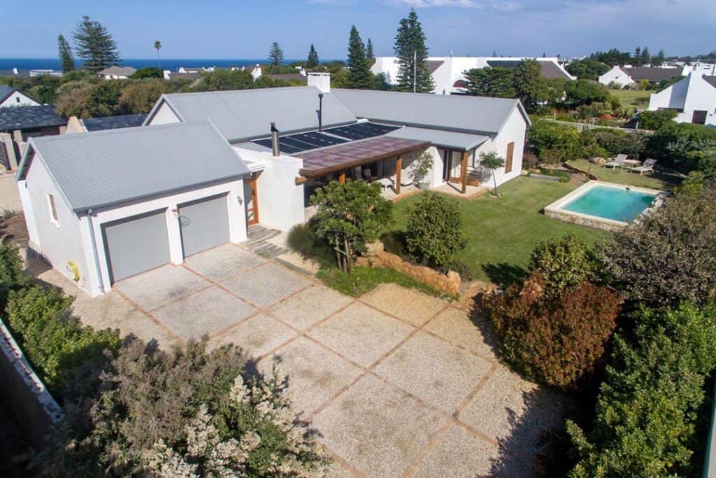 Prestwick Villa, a contemporary residential home designed by FVDM Architects on the Cape coast.