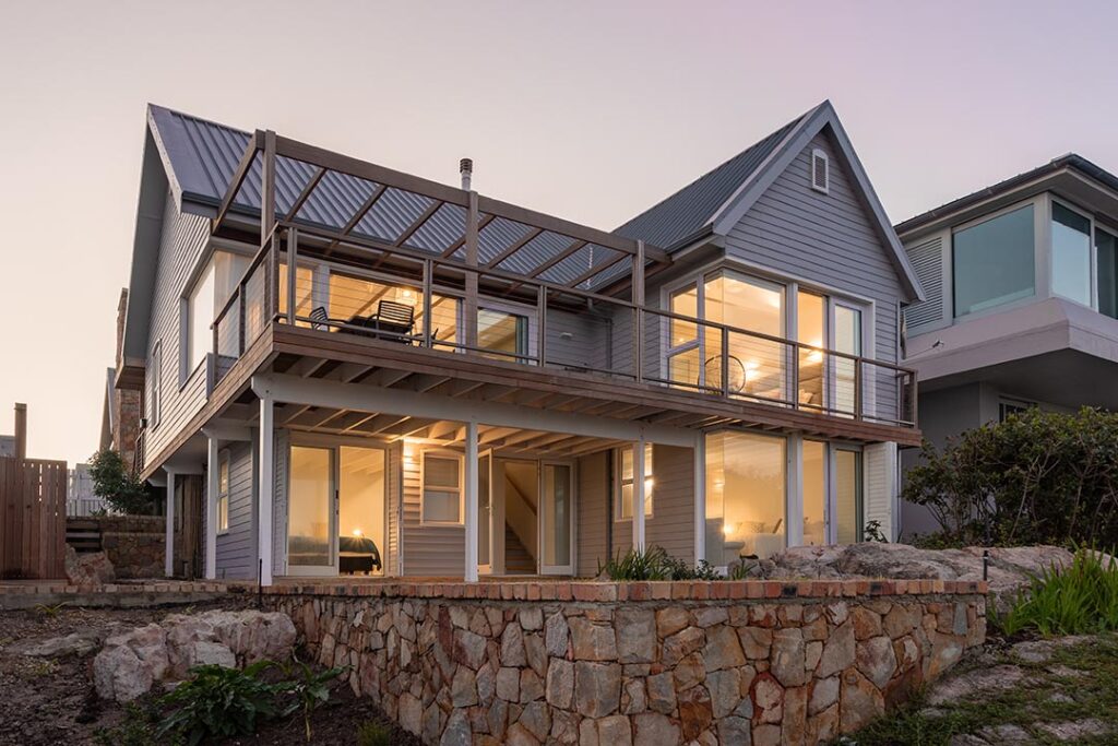 Sunridge residential alterations project designed by FVDM Architects in the Hermanus area.